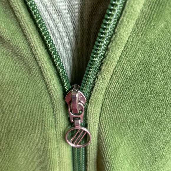 Adidas Vintage Velour Hoodie - Women's Large - Picture 4 of 9